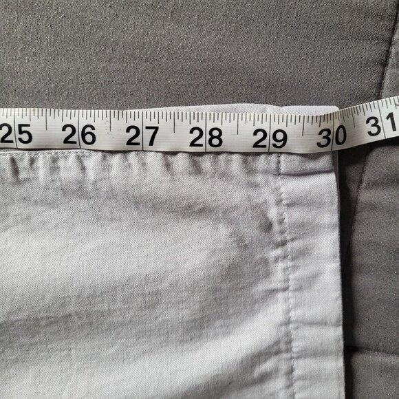 Bonobos Mens Athletic Fit Gray Washed Cotton Chinos Pants Size 34 by 32 Casual - Picture 9 of 10